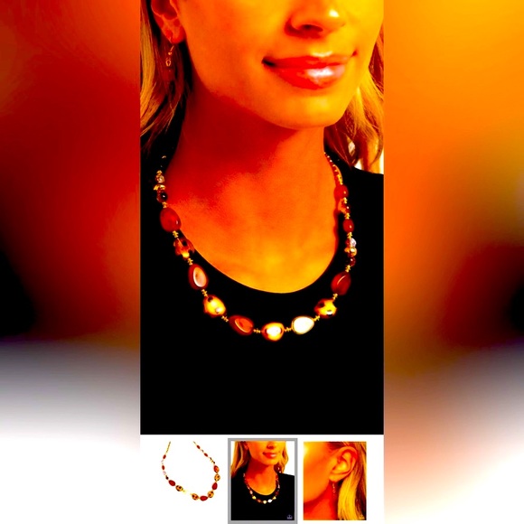 🐆🟤🐆 LETS GO ON A SAFARI❗️PAPARAZZI “SPOTTED SAFARI” BROWN NECKLACE❗️🐆🟤🐆 - Picture 4 of 5